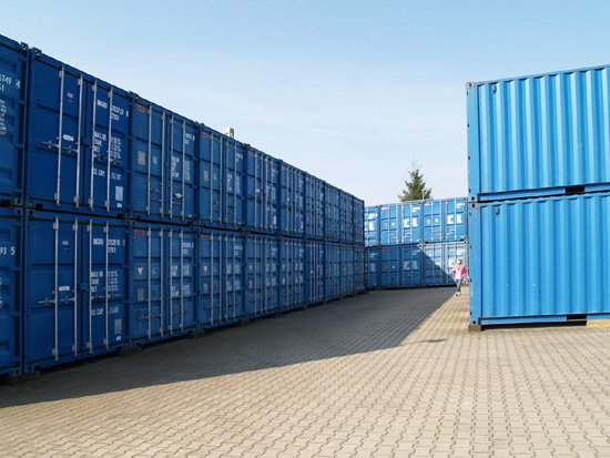 Maßgeschneiderte Containerflächen
